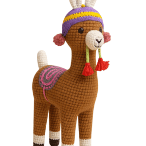 TFTE0142-ALPACA TEJIDA EXTRA GRANDE 25CM-1